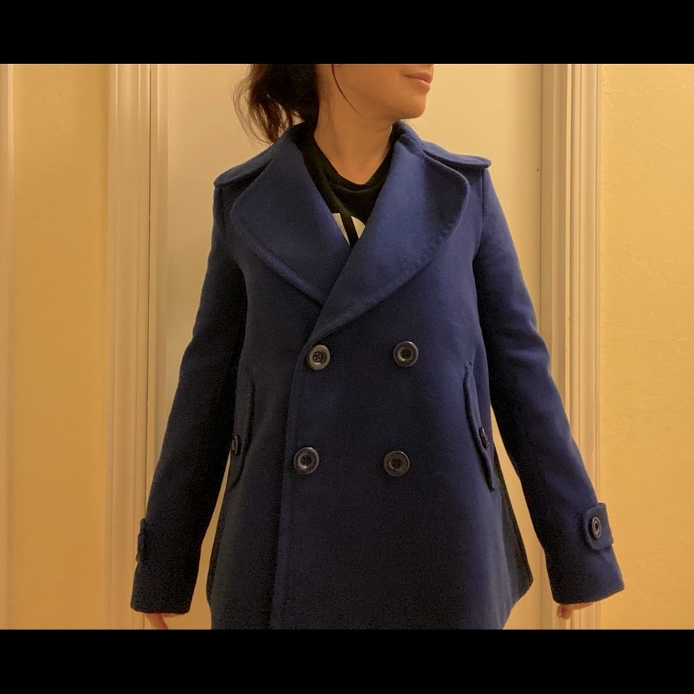 Forever 21 Peacoat in blue | Size Small